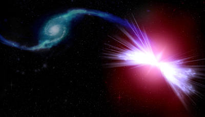 تيارات الرياح المنطلقة من الثقوب السوداء تجعل الكثير من المجرات جرداء، خالية من النجوم.